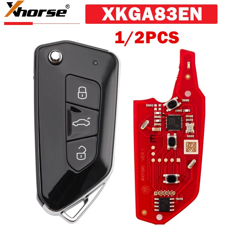 1/2PCS XHORSE XKGA83EN Second Generation All Black Buttons GAO8 Style Universal Wired Remote
1/2PCS XHORSE XKGA83EN Second Generation All Black Buttons GAO8 Style Universal Wired Remote