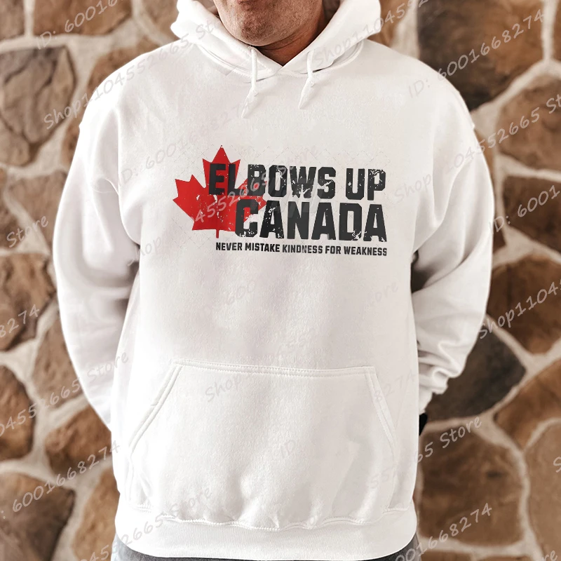 Elbows Up Canada Print Hoodies For Men Fall/Winter Long Sleeve Hooded Sweatshirts Cool Soft Pocket Pullovers Hoodie Coat
Elbows Up Canada Print Hoodies For Men Fall/Winter Long Sleeve Hooded Sweatshirts Cool Soft Pocket Pullovers Hoodie Coat