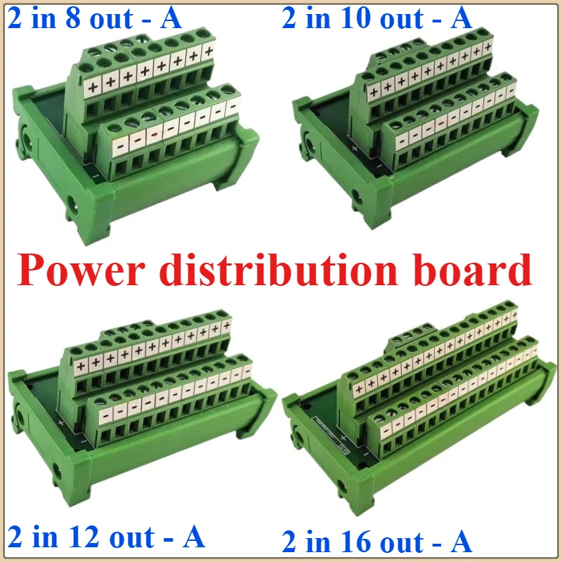 1Pcs Din Type Screw Terminal Block Multi-in/out PCB Distribution Box Breakout Parallel Power Cord Splitter Connector Wiring
1Pcs Din Type Screw Terminal Block Multi-in/out PCB Distribution Box Breakout Parallel Power Cord Splitter Connector Wiring