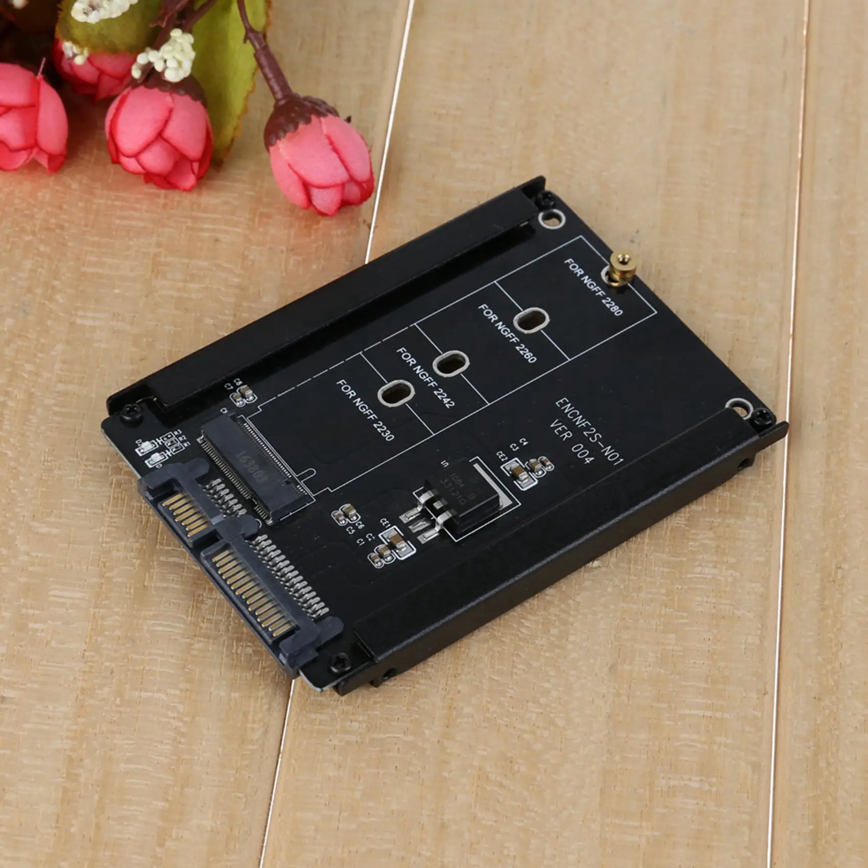 5X Black Case CY B+M Socket 2 M.2 NGFF (SATA) SSD To 2.5 SATA Adapter For 2230/2242/2260/2280Mm M2 SSD
5X Black Case CY B+M Socket 2 M.2 NGFF (SATA) SSD To 2.5 SATA Adapter For 2230/2242/2260/2280Mm M2 SSD