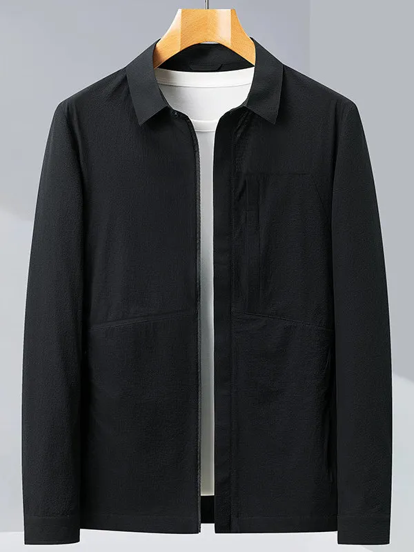 Anti-Wrinkle Slim Fit Men's Jaet Spring Summer New Sle Thin High-End Feel Iron-Free Luxury Outerwear Stand Tailoring
Anti-Wrinkle Slim Fit Men's Jaet Spring Summer New Sle Thin High-End Feel Iron-Free Luxury Outerwear Stand Tailoring