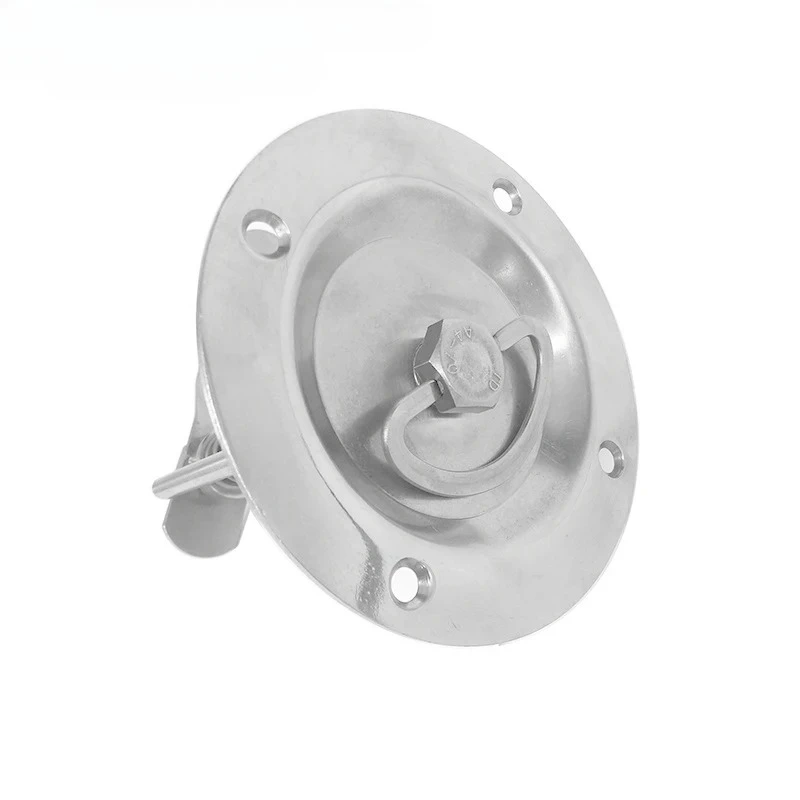 Stainless steel circular floor lock, floor buckle toolbox lock, fishing yacht lock, cabin lock hardware accessories
Stainless steel circular floor lock, floor buckle toolbox lock, fishing yacht lock, cabin lock hardware accessories