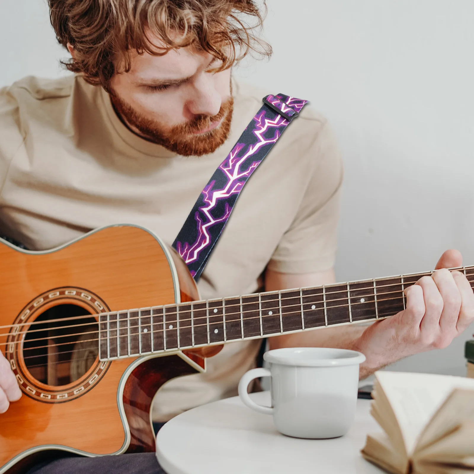 Guitar Strap Adjustable Cotton Shoulder Belt Decor Washable Wear resistant Acoustic Electric Guitar Components Accessories
Guitar Strap Adjustable Cotton Shoulder Belt Decor Washable Wear resistant Acoustic Electric Guitar Components Accessories