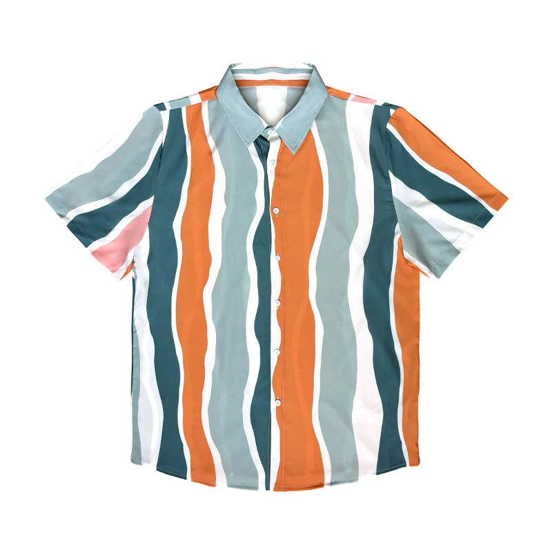 2024 New Striped Shirt For Men Slim Breathable Fashion Short Sleeve High Quality Design Casual Shirt Male
2024 New Striped Shirt For Men Slim Breathable Fashion Short Sleeve High Quality Design Casual Shirt Male