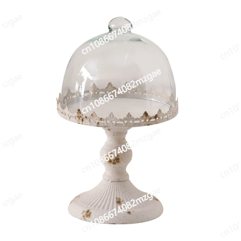 European iron cake dessert fruit French tray transparent glass cover, home accessories
European iron cake dessert fruit French tray transparent glass cover, home accessories