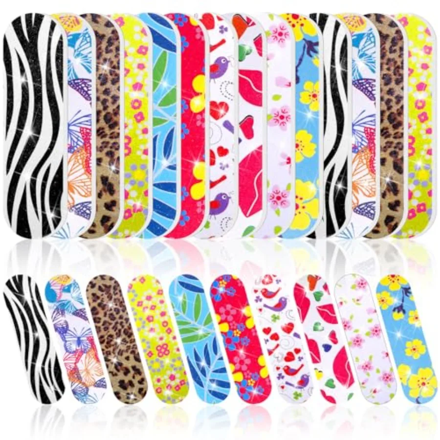 100 Pack Mi Nail Files Double Sided 150 Grit Emery Boards Colorful Manicure Tools for Women Gifts
100 Pack Mi Nail Files Double Sided 150 Grit Emery Boards Colorful Manicure Tools for Women Gifts