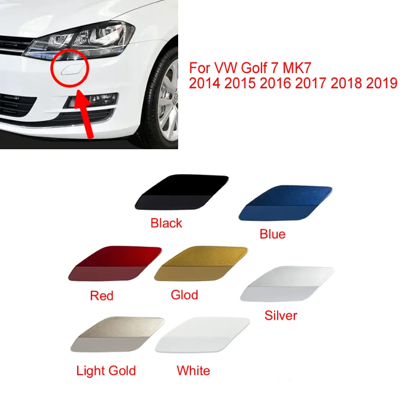 Car Left or Right Front Bumper Headlight Washer Cover Cap for VW Golf 7 MK7 2014 2015 2016 2017 2018 2019
Car Left or Right Front Bumper Headlight Washer Cover Cap for VW Golf 7 MK7 2014 2015 2016 2017 2018 2019