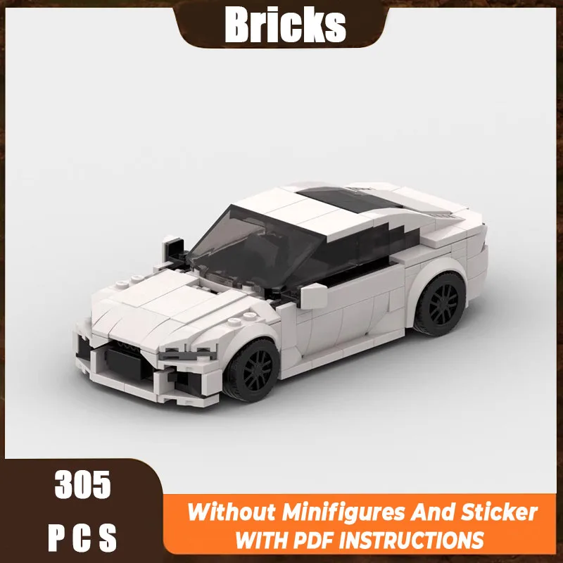 Moc compatible car model RS7 sports car model technology modular building block gift Christmas children's toy DIY set assembly
Moc compatible car model RS7 sports car model technology modular building block gift Christmas children's toy DIY set assembly