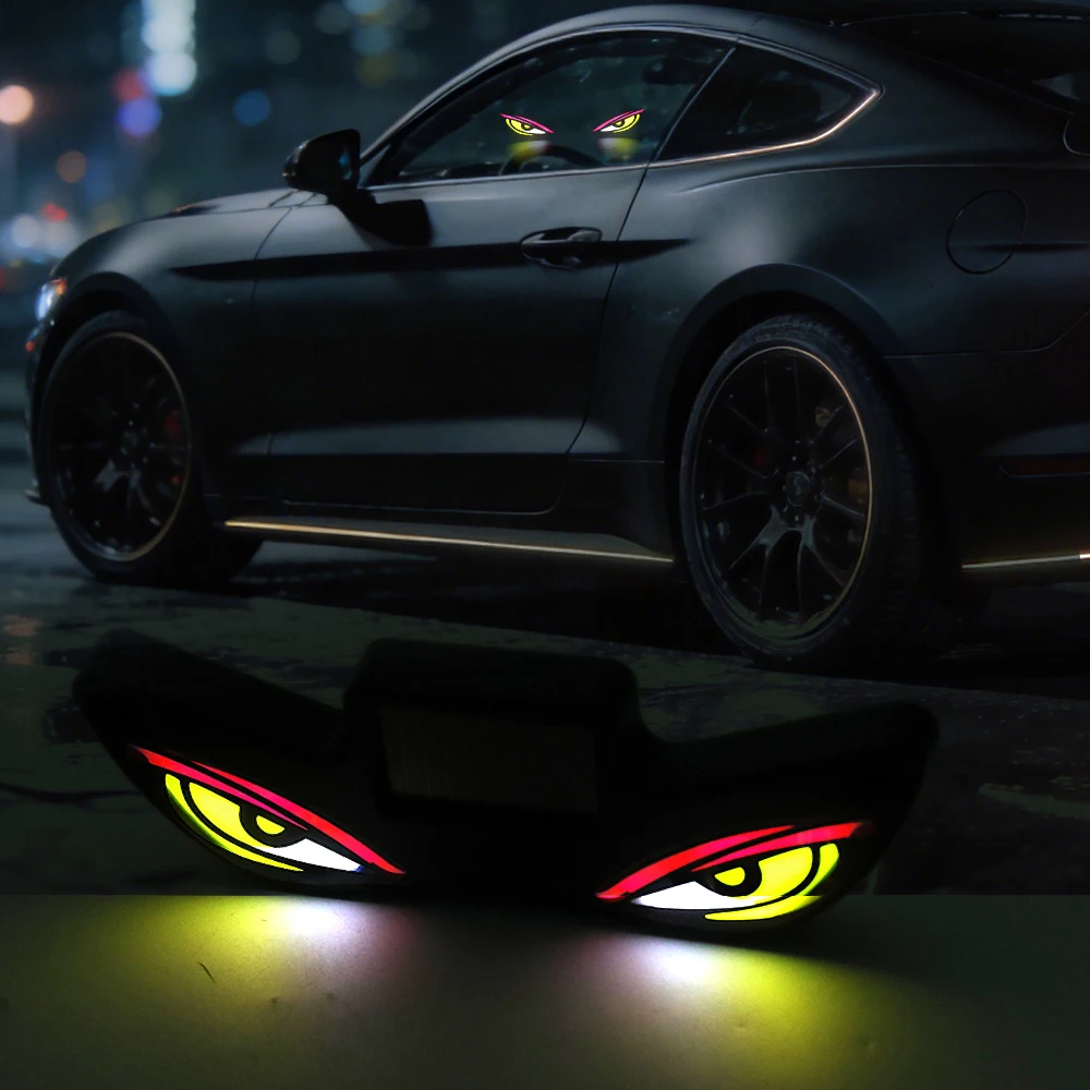 Solar LED Ambient Lights Car Windshield Warning Flashing Signal Indicator LED Devil Eyes with Suction Cup for SUV Auto Window
Solar LED Ambient Lights Car Windshield Warning Flashing Signal Indicator LED Devil Eyes with Suction Cup for SUV Auto Window
