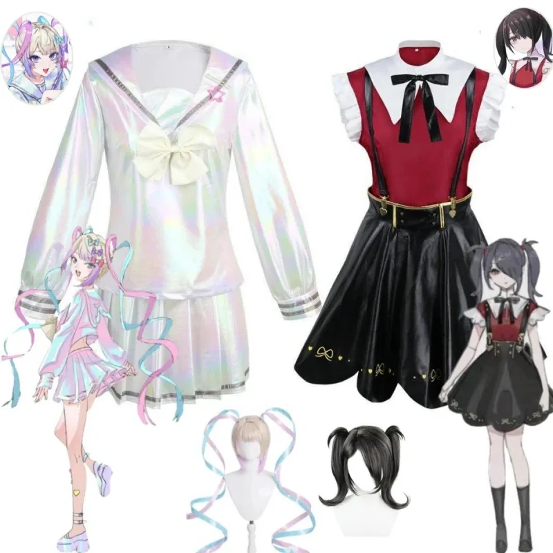 Game NEEDY GIRL OVERDOSE KAngel Cosplay Shoes Lolita Girls Beautiful Laser JK Sailor Suit Cosplay Costumes School Uniform
Game NEEDY GIRL OVERDOSE KAngel Cosplay Shoes Lolita Girls Beautiful Laser JK Sailor Suit Cosplay Costumes School Uniform
