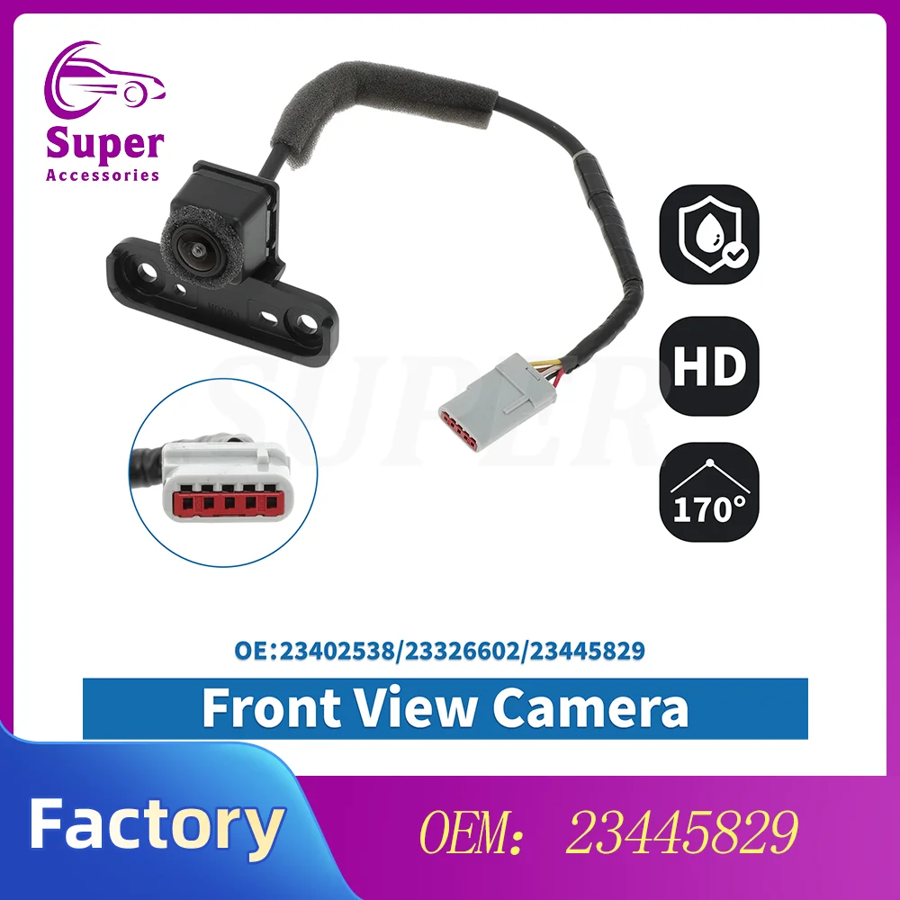 Front View Camera for Cadillac Escalade 16-20 Park Assist Camera Replace No.23402538/23326602/23445829
Front View Camera for Cadillac Escalade 16-20 Park Assist Camera Replace No.23402538/23326602/23445829