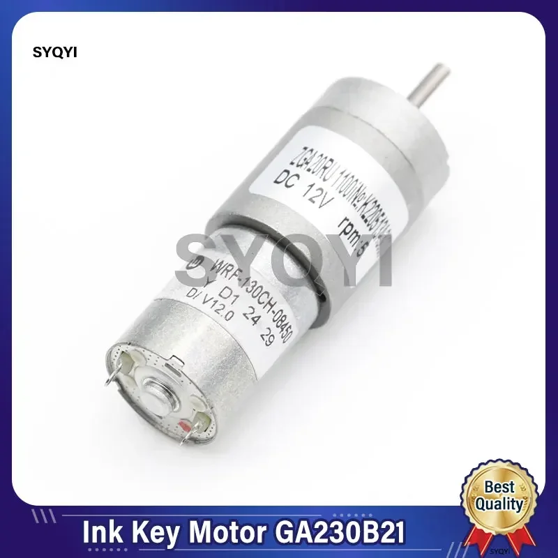 10 pieces Ink Key Motor For Printing Machine GA230B21 Sayama RA-20GM-SD3, WRF-1300H-108450, Printing Machine Motor
10 pieces Ink Key Motor For Printing Machine GA230B21 Sayama RA-20GM-SD3, WRF-1300H-108450, Printing Machine Motor