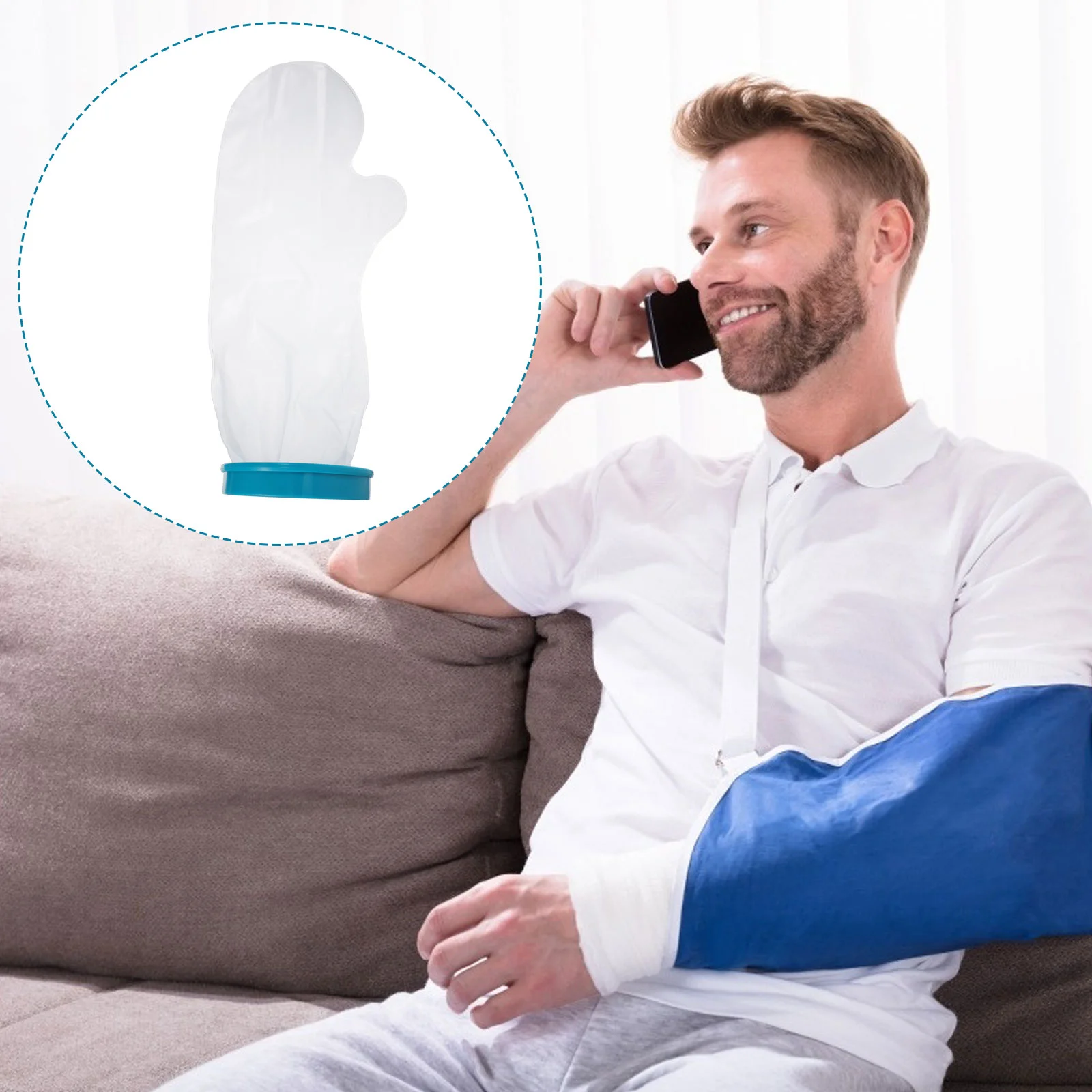 Bath Waterproof Cover Arm Cast Bandage Protector Child Plaster Shower Sleeve for Silica Gel Showering
Bath Waterproof Cover Arm Cast Bandage Protector Child Plaster Shower Sleeve for Silica Gel Showering