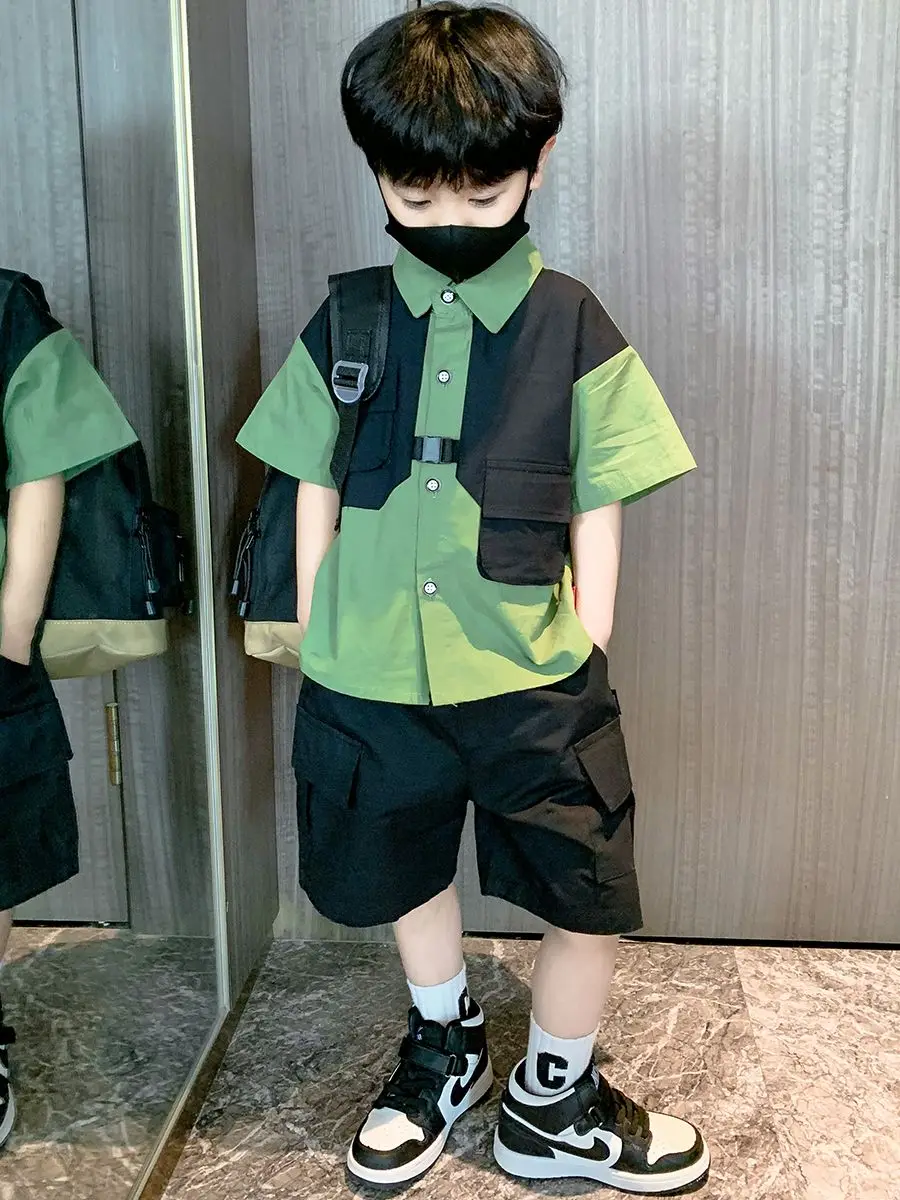 Workwear Style Children's Summer Clothing Tees Boy Child Set Toddler Outdoor Clothes Top Shirts Boys Wear Fashion 8 14 Years 4 7
Workwear Style Children's Summer Clothing Tees Boy Child Set Toddler Outdoor Clothes Top Shirts Boys Wear Fashion 8 14 Years 4 7