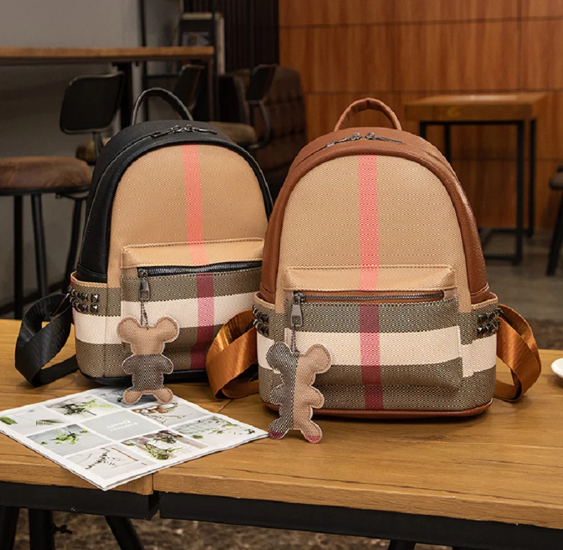 New Fashion High Quality Leather Double Zipper Shoulder Bags Backpack Women's Large Capacity Travel Backpacks Totes School Bag
New Fashion High Quality Leather Double Zipper Shoulder Bags Backpack Women's Large Capacity Travel Backpacks Totes School Bag