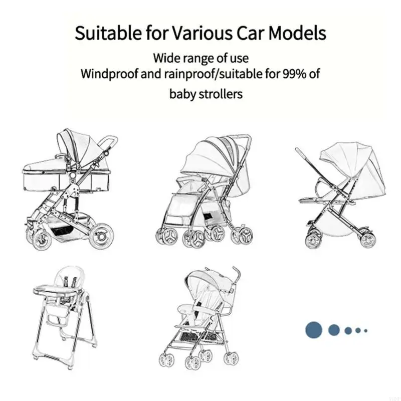 Y3NF Baby Travel Weather Shield Breathable Stroller Rain Cover Baby Car Weather Wind-Shield Protect Snow Universal
Y3NF Baby Travel Weather Shield Breathable Stroller Rain Cover Baby Car Weather Wind-Shield Protect Snow Universal