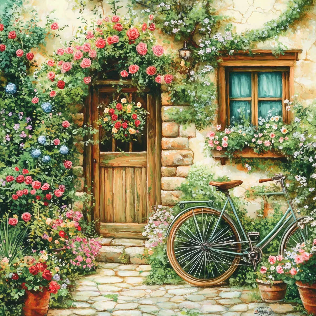 500/1024PCS Jigsaw Puzzle Beautiful Garden With Flowers And Trees For Adults Perfect For Quiet Evening Activity
500/1024PCS Jigsaw Puzzle Beautiful Garden With Flowers And Trees For Adults Perfect For Quiet Evening Activity