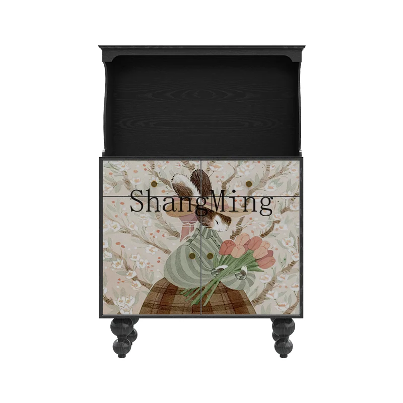 LXY solid wood household dining side living room corner decorative cabinet installation-free integrated tea cabinet
LXY solid wood household dining side living room corner decorative cabinet installation-free integrated tea cabinet