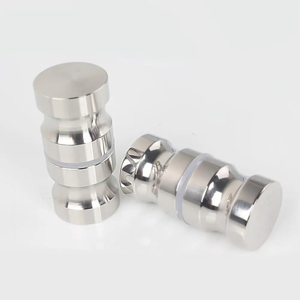 Knob Stainless Steel Back-to-Back Glass Door Puller Push Bathroom Shower Handle
Knob Stainless Steel Back-to-Back Glass Door Puller Push Bathroom Shower Handle