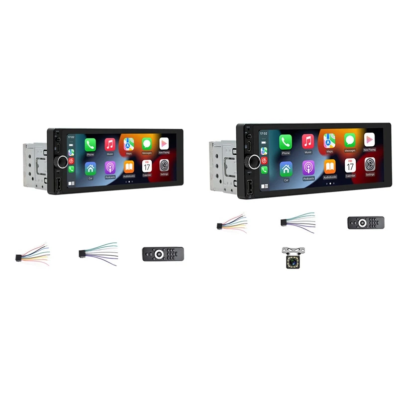 1 Din 6,86-дюймовый автомобильный радиоприемник, беспроводной Carplay Android Auto, мультимедийный плеер, универсальный MP5-плеер, зеркальная связь, IPS-экран
1 Din 6,86-дюймовый автомобильный радиоприемник, беспроводной Carplay Android Auto, мультимедийный плеер, универсальный MP5-плеер, зеркальная связь, IPS-экран