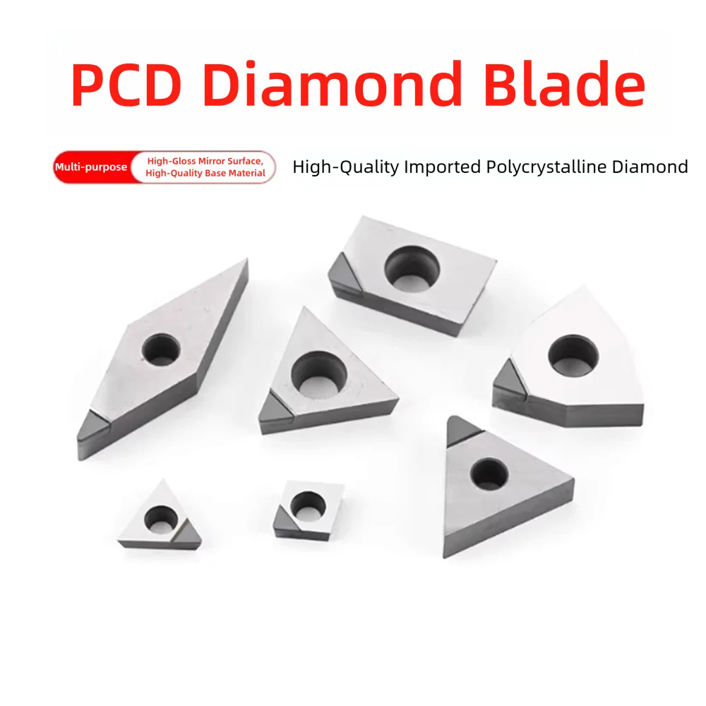 1PCS PCD Polycrystalline Diamond Cutter Thread Turning Tool TNMG WNMG VNMG CCMT 16ER 11IR Metal Hard Milling Blade MGMN Plates
1PCS PCD Polycrystalline Diamond Cutter Thread Turning Tool TNMG WNMG VNMG CCMT 16ER 11IR Metal Hard Milling Blade MGMN Plates
