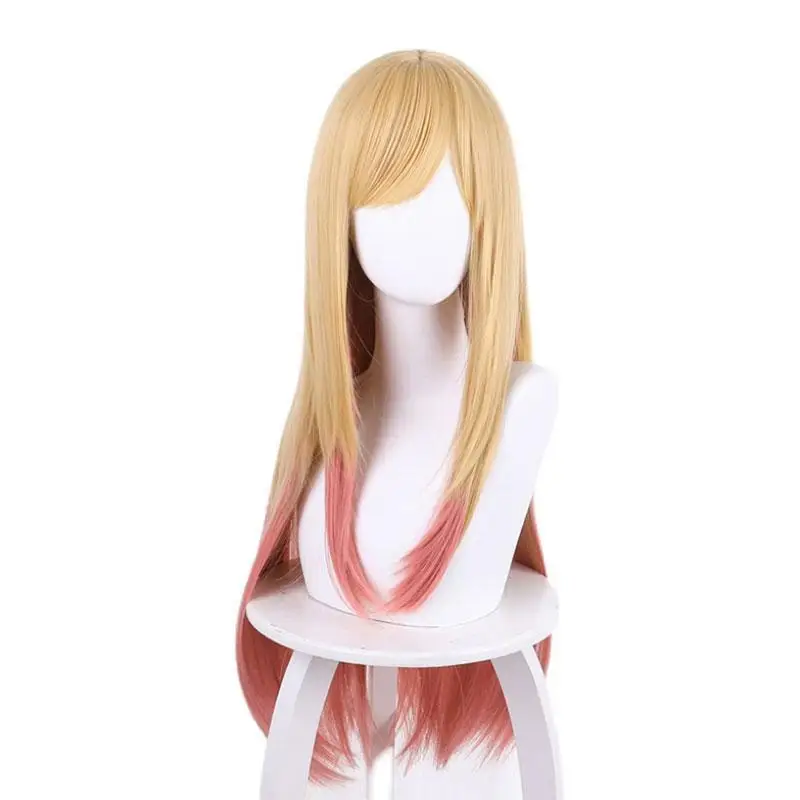 My Dress-Up Darling Marin Kitagawa Cosplay Wigs Long Yellow Gradient Pink Synthetic Hair
My Dress-Up Darling Marin Kitagawa Cosplay Wigs Long Yellow Gradient Pink Synthetic Hair