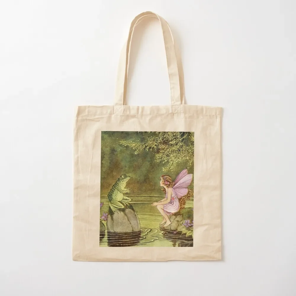 Frog and Fairy Talking -Ida Rentoul Outhwaite Tote Bag sacs de shopping Large bags for women Tote Bag
Frog and Fairy Talking -Ida Rentoul Outhwaite Tote Bag sacs de shopping Large bags for women Tote Bag