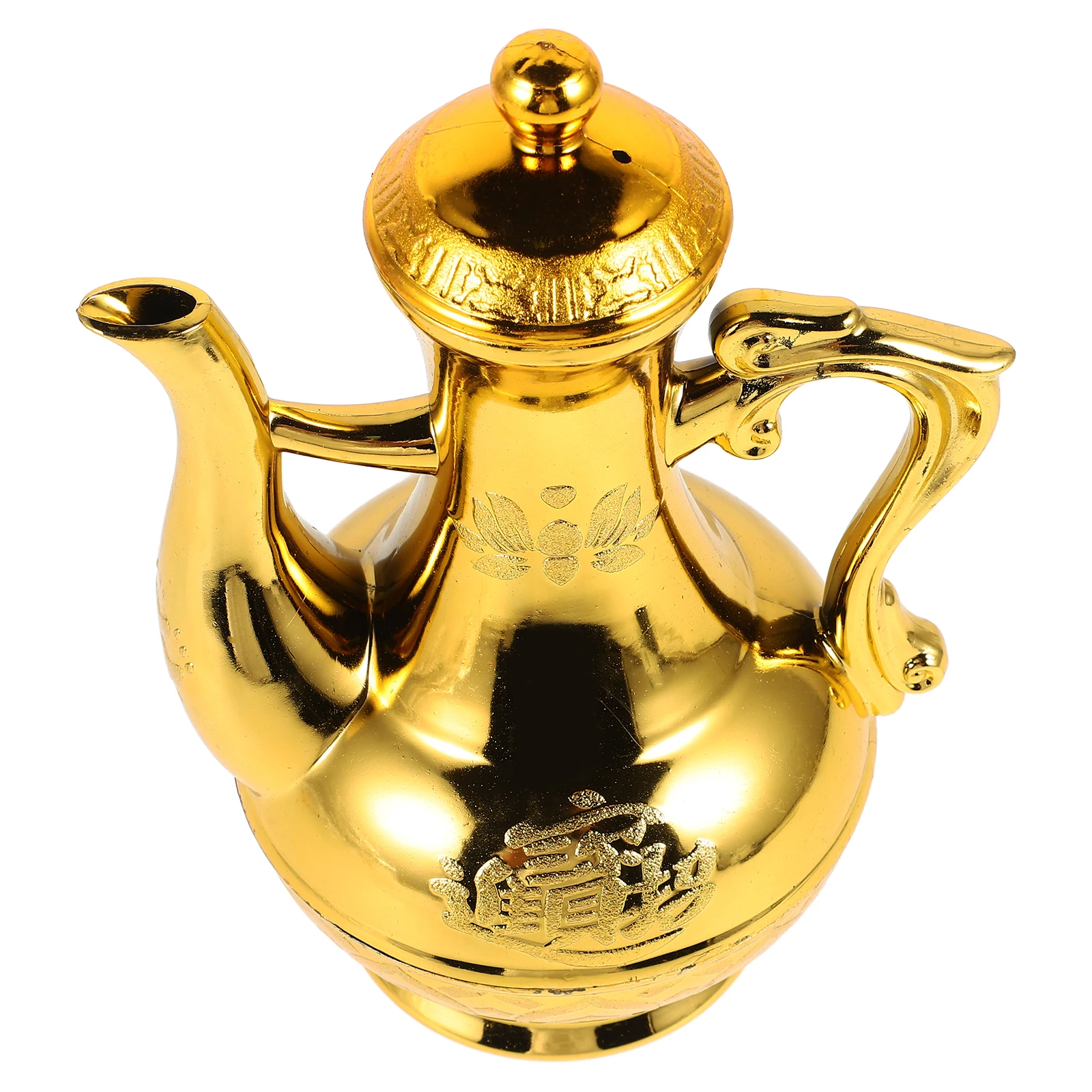 Plastic Kettle Exquisite Offering Pot Compact Desktop Decorative Container Light Weight
Plastic Kettle Exquisite Offering Pot Compact Desktop Decorative Container Light Weight