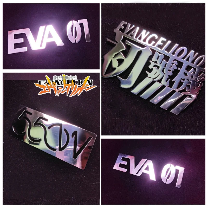 Cartoon anime Neon Genesis Evangelion EVA UNIT-01 3D sticker, personalized car decoration sticker, metal mirror material
Cartoon anime Neon Genesis Evangelion EVA UNIT-01 3D sticker, personalized car decoration sticker, metal mirror material