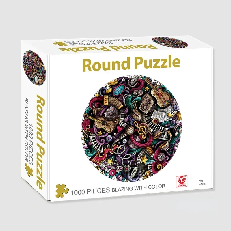 Diameter 68cm Round Puzzle 1000 Pieces Jigsaw Puzzles The Musical Note Famous Paintings Series Learning Education Craft Toys
Diameter 68cm Round Puzzle 1000 Pieces Jigsaw Puzzles The Musical Note Famous Paintings Series Learning Education Craft Toys
