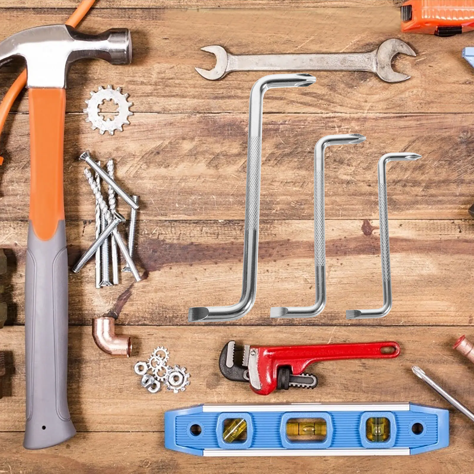 3pcs Z-Shaped Angle Screwdriver Set Carbon Steel Offset Screwdrivers For Tight Narrow Spaces Right Angled Flathead Tool
3pcs Z-Shaped Angle Screwdriver Set Carbon Steel Offset Screwdrivers For Tight Narrow Spaces Right Angled Flathead Tool