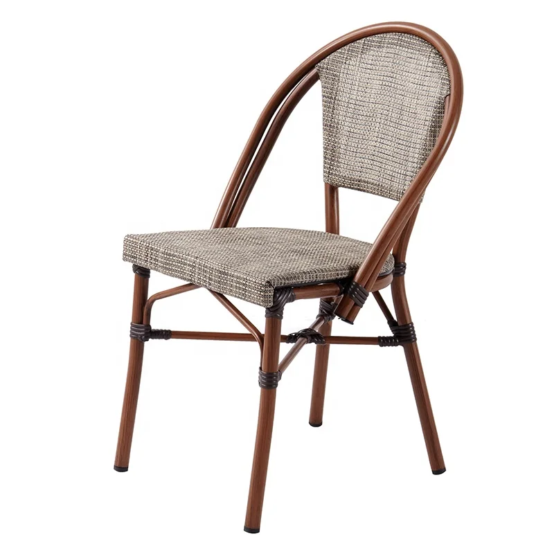 Modern French Outdoor Patio Dining Room Furniture Stackable Garden Cafe Teslin Restaurant Bistro Chairs
Modern French Outdoor Patio Dining Room Furniture Stackable Garden Cafe Teslin Restaurant Bistro Chairs