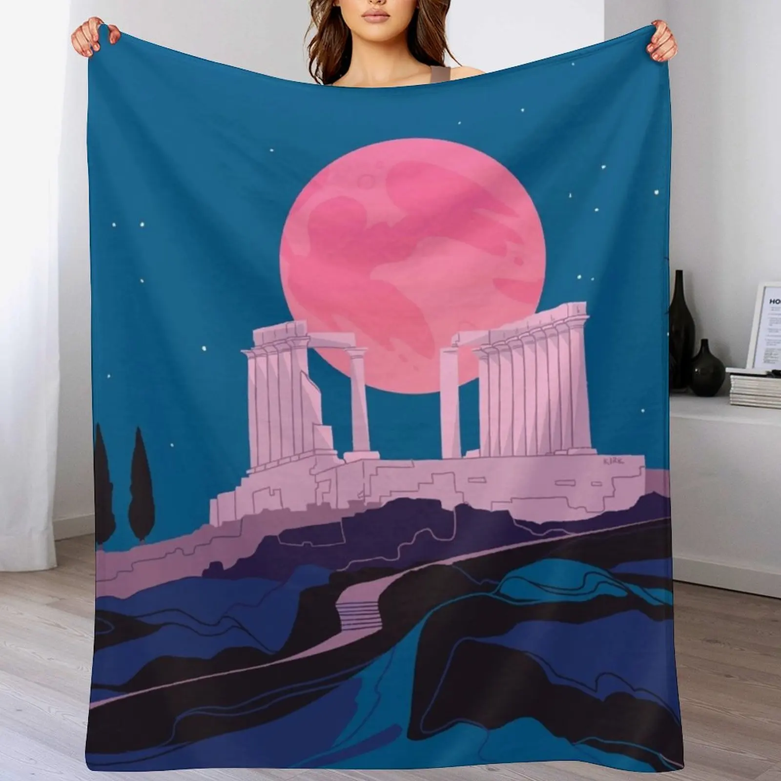 Temple of Poseidon at Sounion Throw Blanket Fade Resistant Durable Throw Blanket
Temple of Poseidon at Sounion Throw Blanket Fade Resistant Durable Throw Blanket