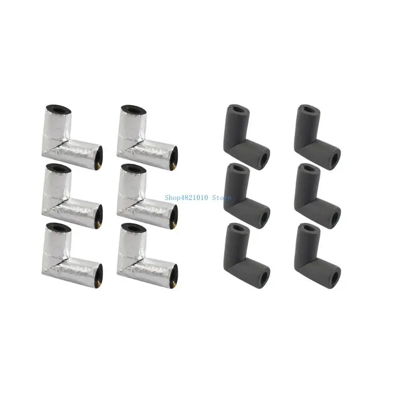 T3LF Flexible Thermal Insulation Foam Elbow Covers for 19mm Motorhome Plumbing Flame Retardant Three Dimensional Structure
T3LF Flexible Thermal Insulation Foam Elbow Covers for 19mm Motorhome Plumbing Flame Retardant Three Dimensional Structure
