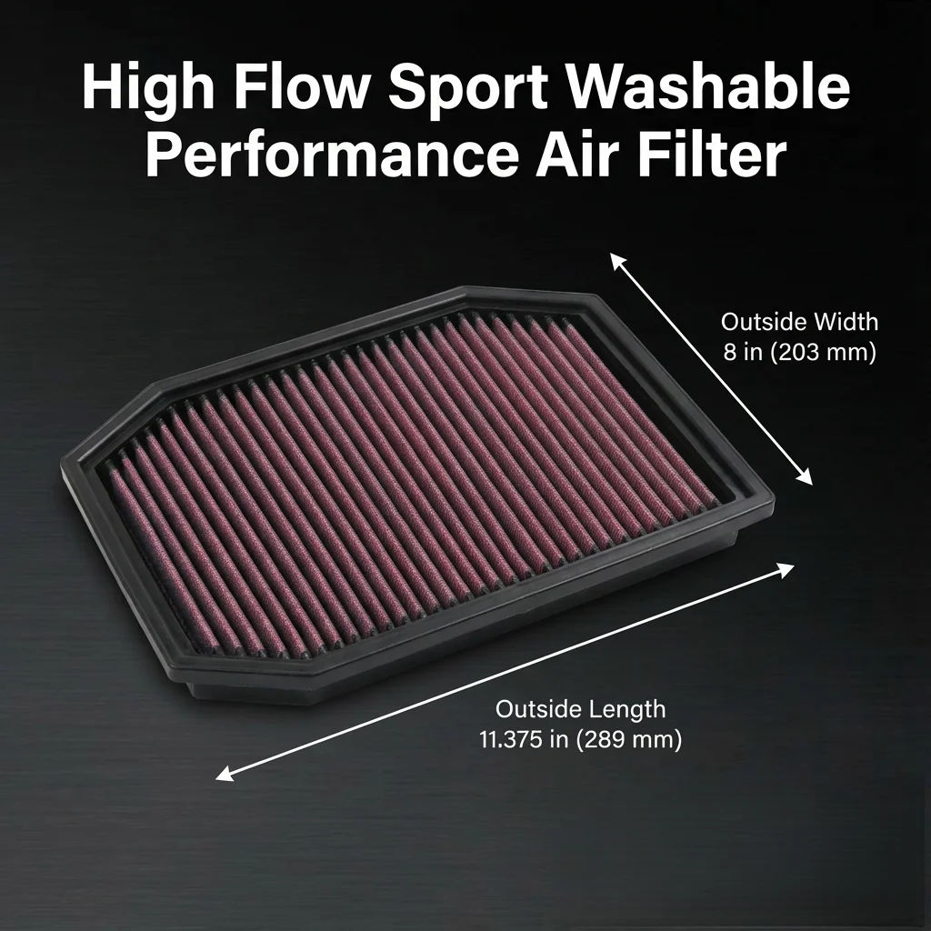 Спортивный моющийся воздушный фильтр высокой производительности для BMW 520i 523i 528i 530i F10 730i F01 F02 F03 F04 N52 N53 2009-2013, 33-2970
Спортивный моющийся воздушный фильтр высокой производительности для BMW 520i 523i 528i 530i F10 730i F01 F02 F03 F04 N52 N53 2009-2013, 33-2970