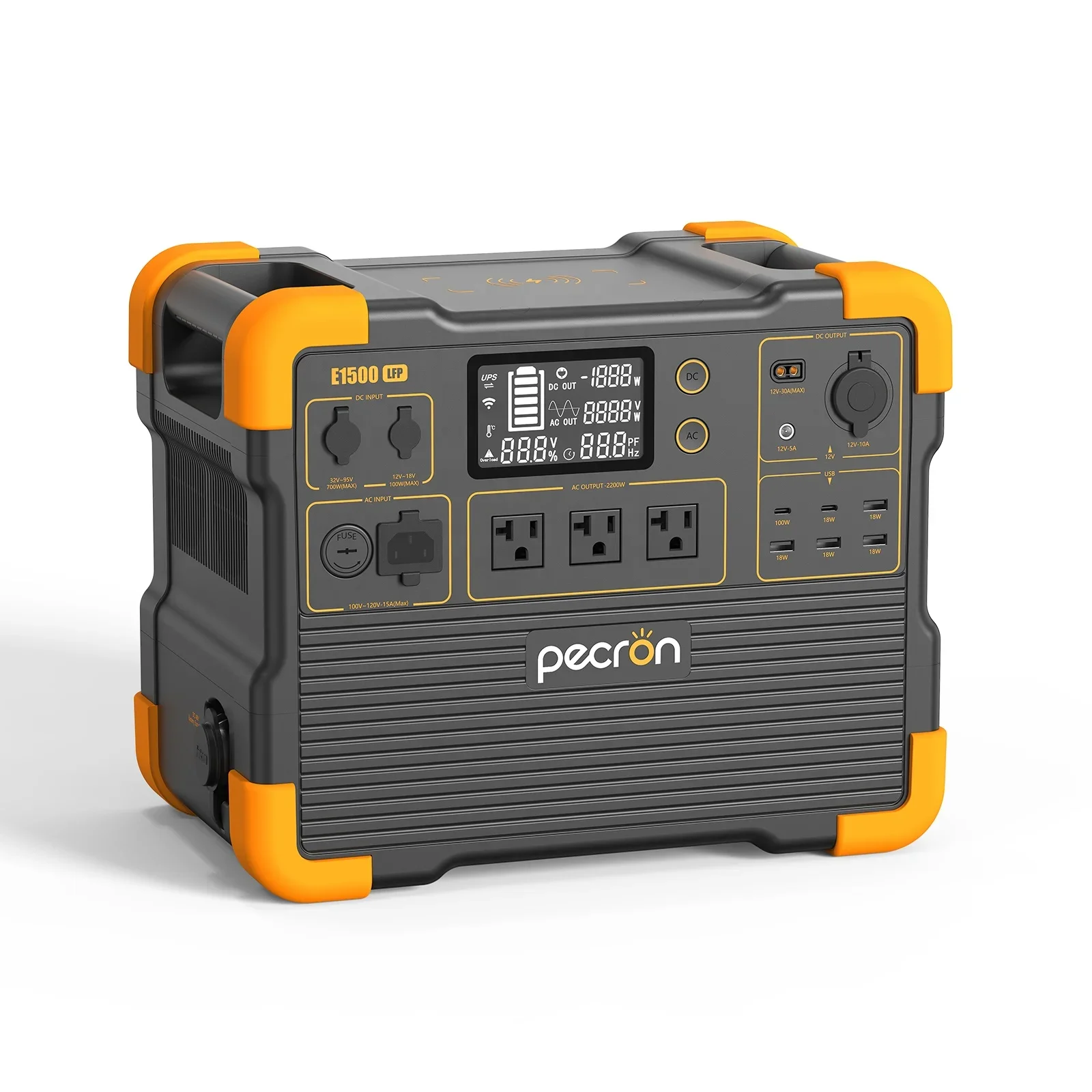 Pecron 2200W Portable Power Station E1500LFP Big Power Solar Generator Super Fast Charging 800W For Camping, Adventure
Pecron 2200W Portable Power Station E1500LFP Big Power Solar Generator Super Fast Charging 800W For Camping, Adventure