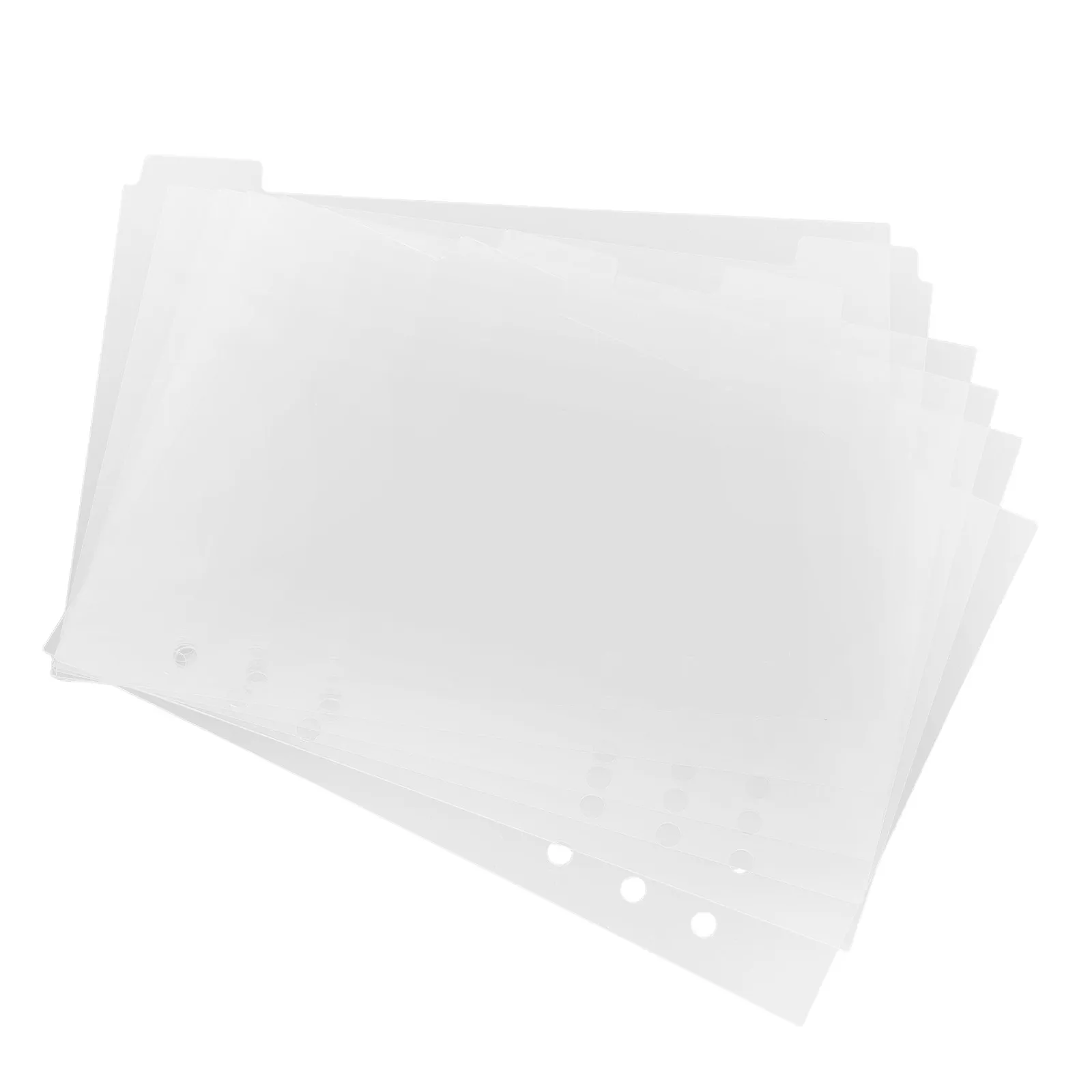 6Pcs A5 Acrylic Binder Divider 6 Hole Transparent Index Divider Sheets Clear Planner Dividers for Loose Leaf Notebook Daily
6Pcs A5 Acrylic Binder Divider 6 Hole Transparent Index Divider Sheets Clear Planner Dividers for Loose Leaf Notebook Daily