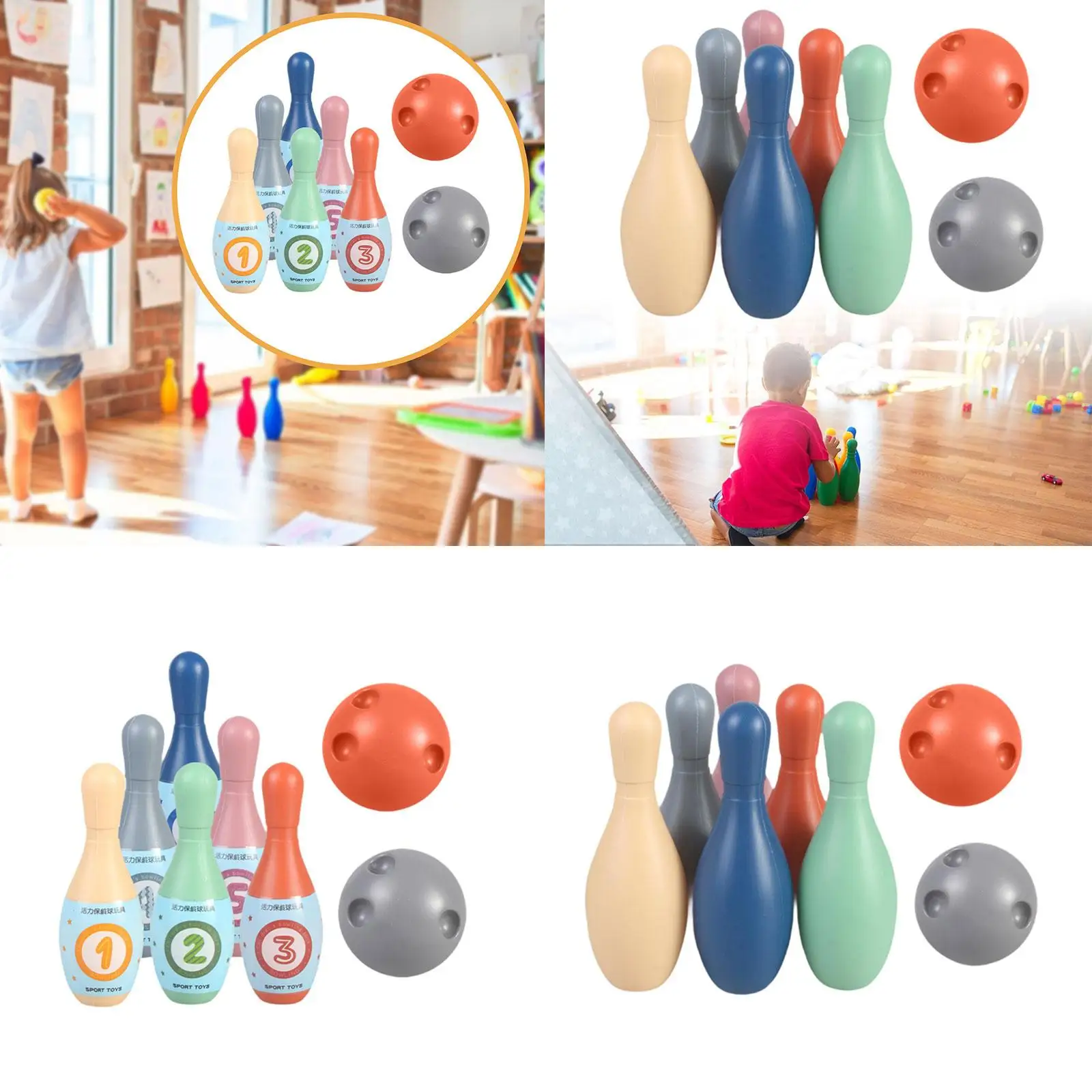 Детский набор для боулинга: пластиковые мини-шары и кегли, игра для всей семьи, спортивный набор для активного отдыха в помещении и на улице
Детский набор для боулинга: пластиковые мини-шары и кегли, игра для всей семьи, спортивный набор для активного отдыха в помещении и на улице