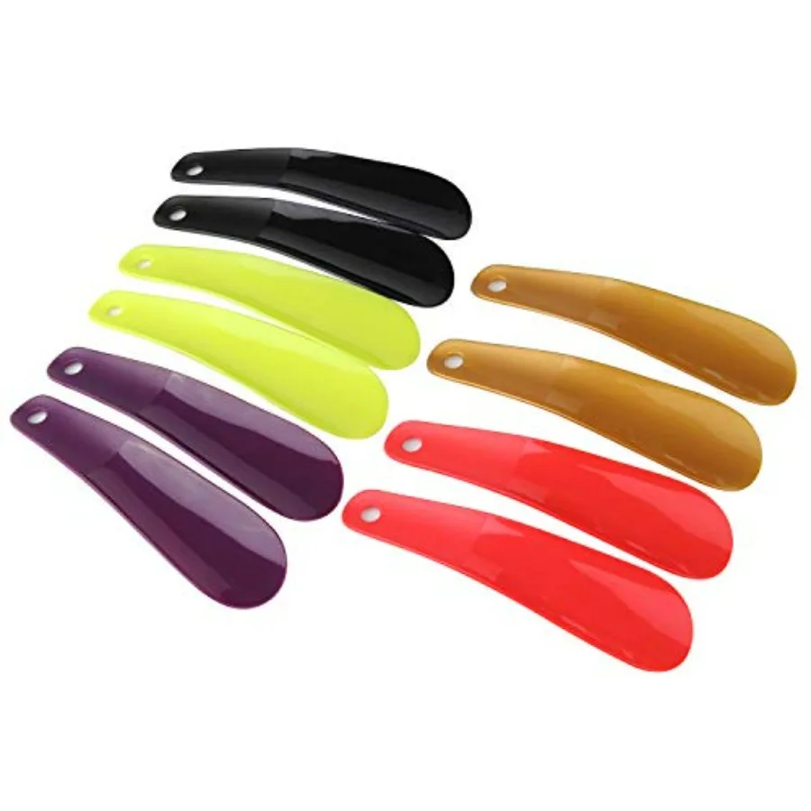 10Pcs Plastic Shoe Horn 6.3" Travel Shoe Horn for Men, Women and Random Color
10Pcs Plastic Shoe Horn 6.3" Travel Shoe Horn for Men, Women and Random Color