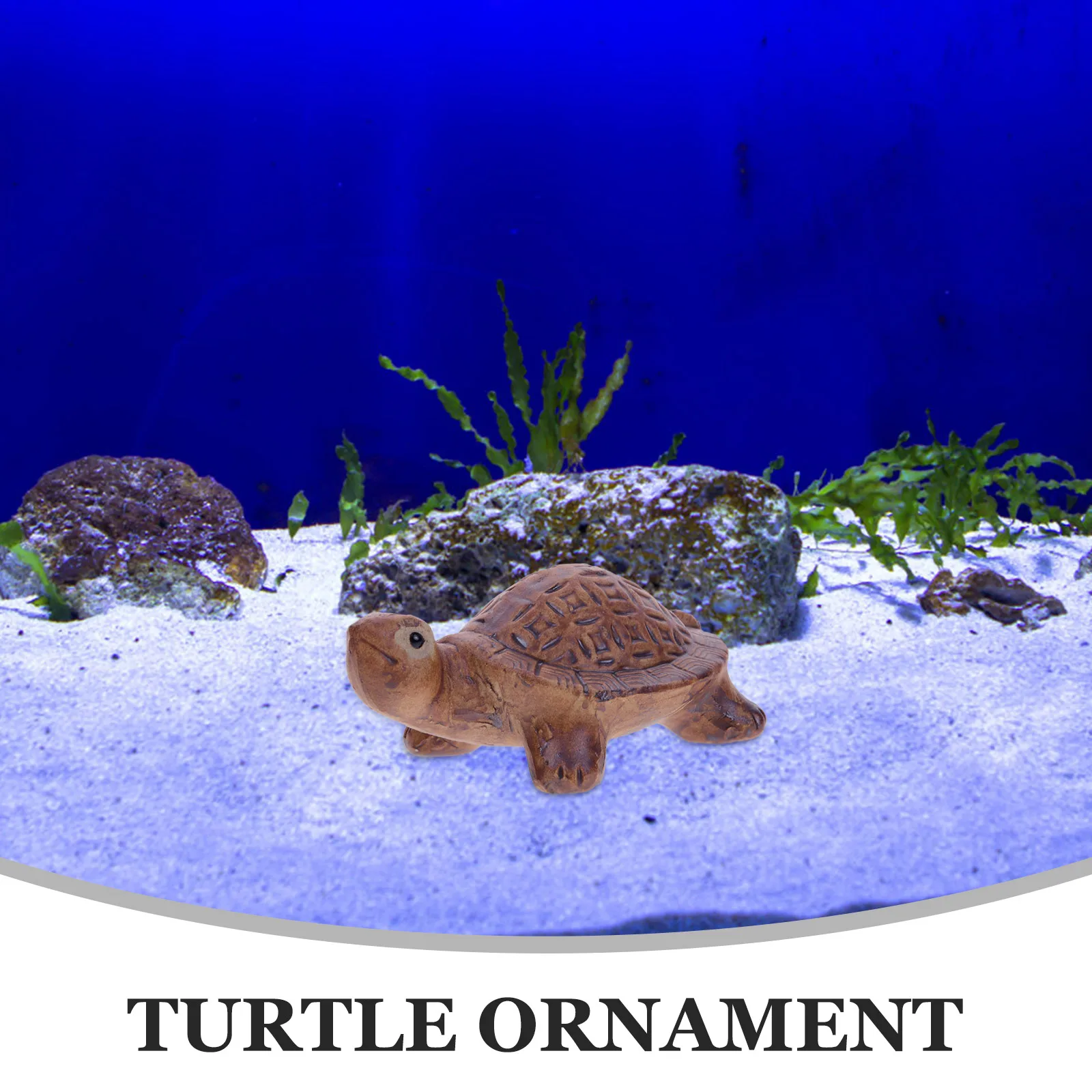 Ceramic Turtle Ornament Realistic Small Turtle Sculpture for Fish Tank Table Decoration Home Gift Animal Figures Decor
Ceramic Turtle Ornament Realistic Small Turtle Sculpture for Fish Tank Table Decoration Home Gift Animal Figures Decor