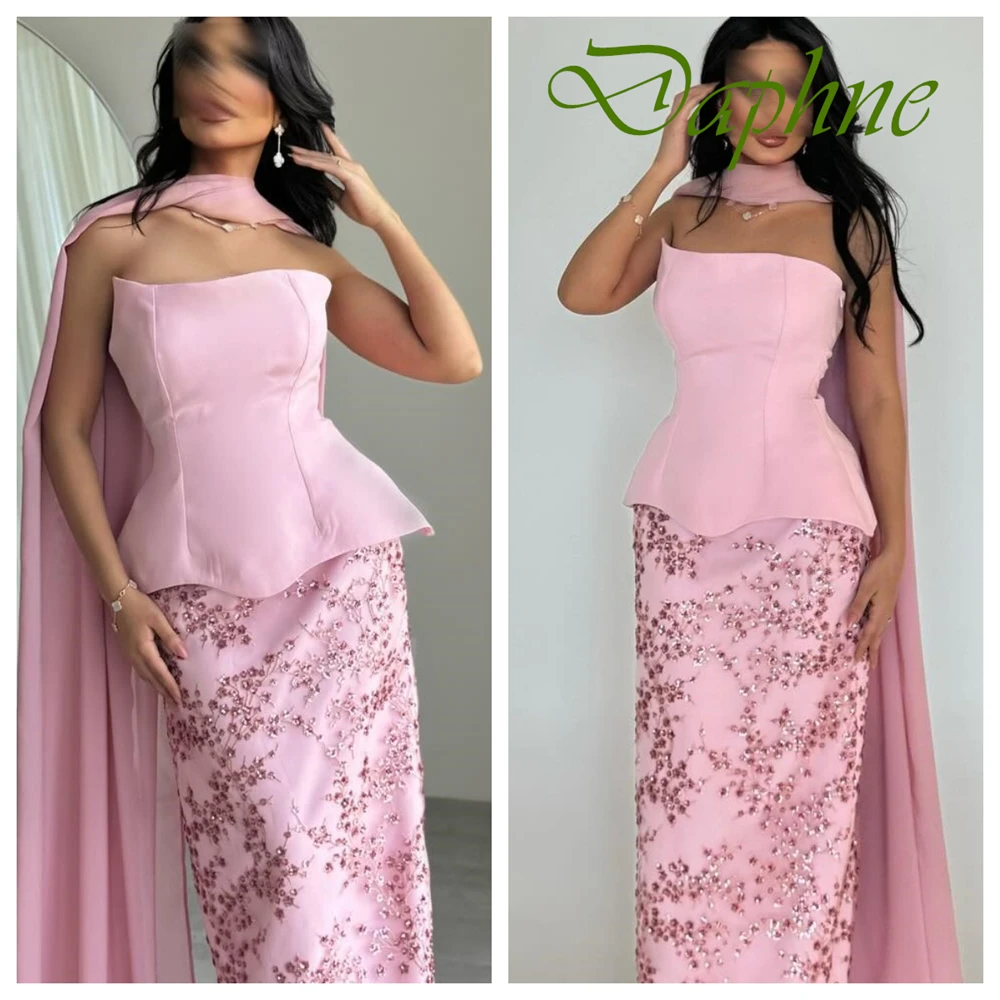 Customized Exquisite Strapless Sleeveless Evening Dress High Quality Satin Prom Dresses Delicate Crystal Bridal Party Gowns
Customized Exquisite Strapless Sleeveless Evening Dress High Quality Satin Prom Dresses Delicate Crystal Bridal Party Gowns