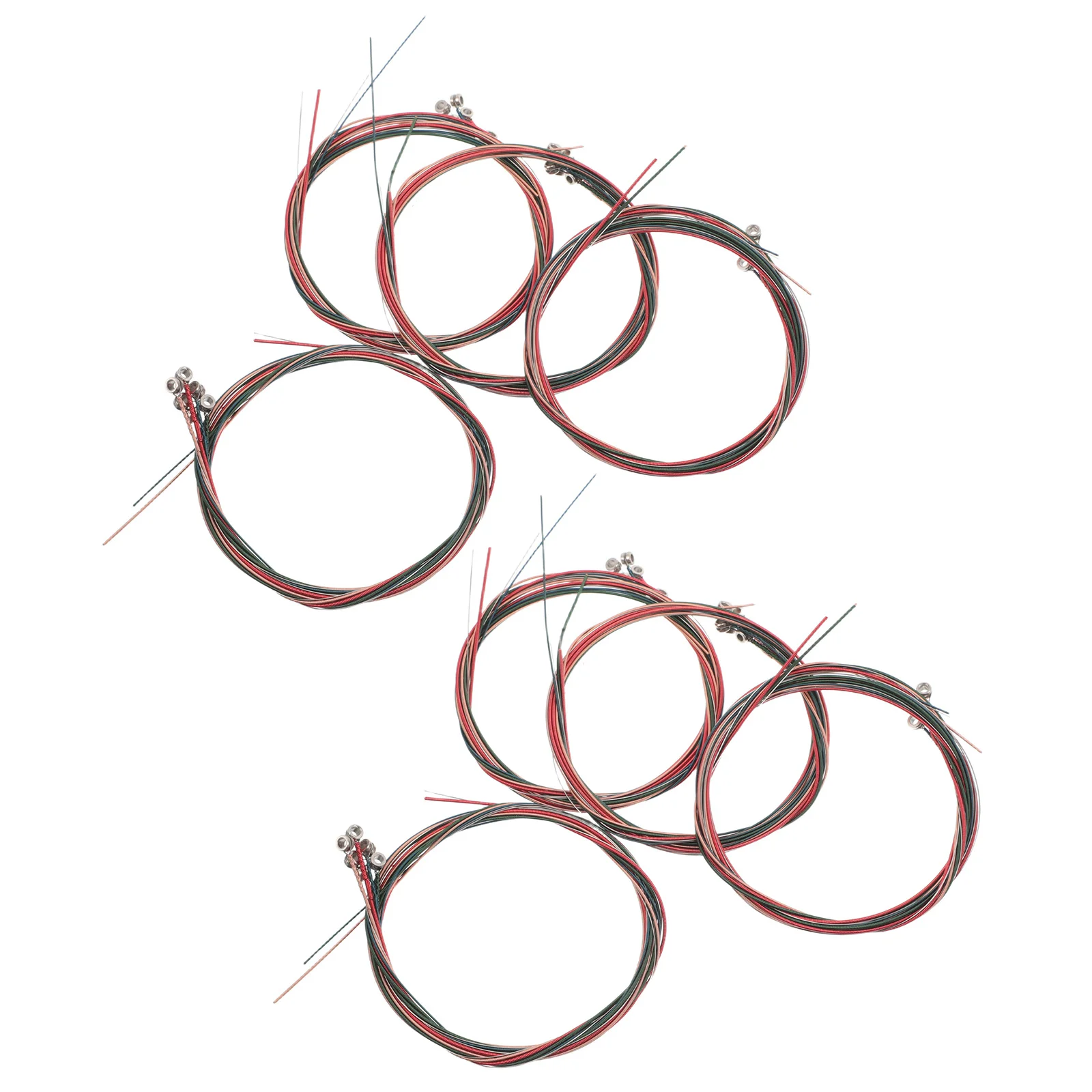 8Sets Colored Acoustic Guitar Strings Steel Replacement Folk Guitar Strings Bright Clear Tone Easy String Installation
8Sets Colored Acoustic Guitar Strings Steel Replacement Folk Guitar Strings Bright Clear Tone Easy String Installation