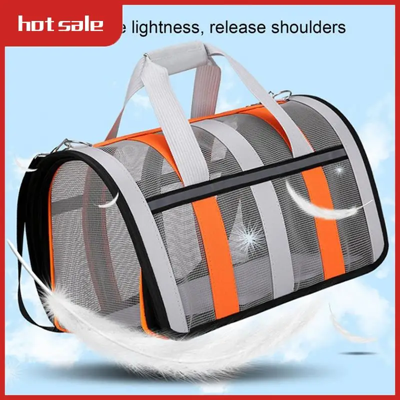 A52I-Cat Carrying Bag Dog Foldable Carrier Portable Bag Travel Carrier With Multiple Mesh Panels For Flying Visiting The Vet
A52I-Cat Carrying Bag Dog Foldable Carrier Portable Bag Travel Carrier With Multiple Mesh Panels For Flying Visiting The Vet