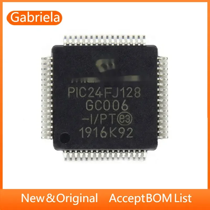 1-5 шт. PIC24FJ256GB110-I/PF PIC24FJ256GB110 TQFP100 PIC24FJ128GC006-I/PT PIC24FJ128GC006 TQFP64
1-5 шт. PIC24FJ256GB110-I/PF PIC24FJ256GB110 TQFP100 PIC24FJ128GC006-I/PT PIC24FJ128GC006 TQFP64