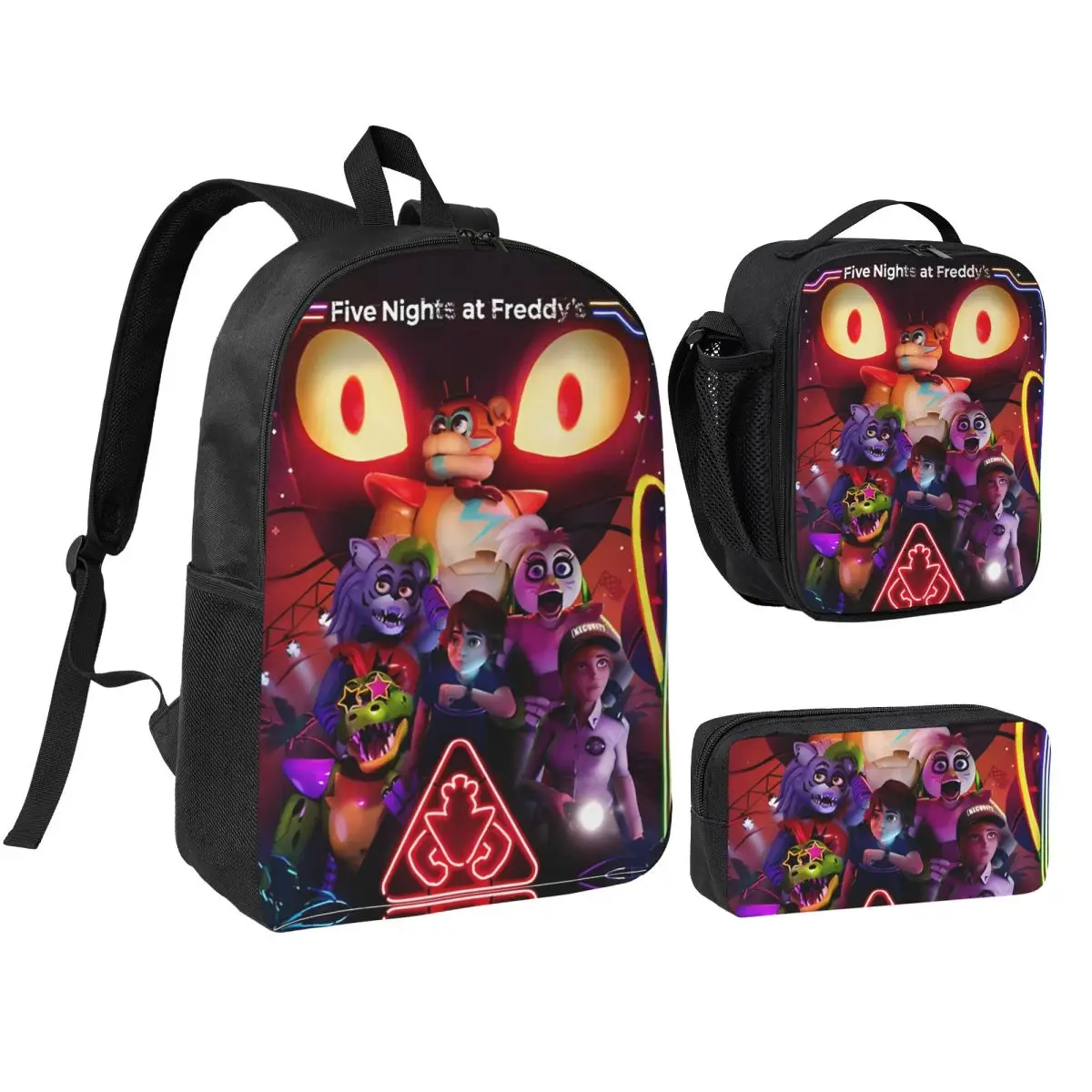 Movie FNAF 3pecs/set Backpack for Teenage Game Canvas Bags Lunch bag Pencil Case
Movie FNAF 3pecs/set Backpack for Teenage Game Canvas Bags Lunch bag Pencil Case