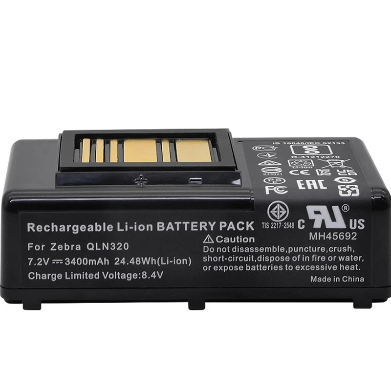 Литиевая аккумуляторная батарея для принтера QLN320 P1051378 QLN220 ZQ510 520 ZR638
Литиевая аккумуляторная батарея для принтера QLN320 P1051378 QLN220 ZQ510 520 ZR638
