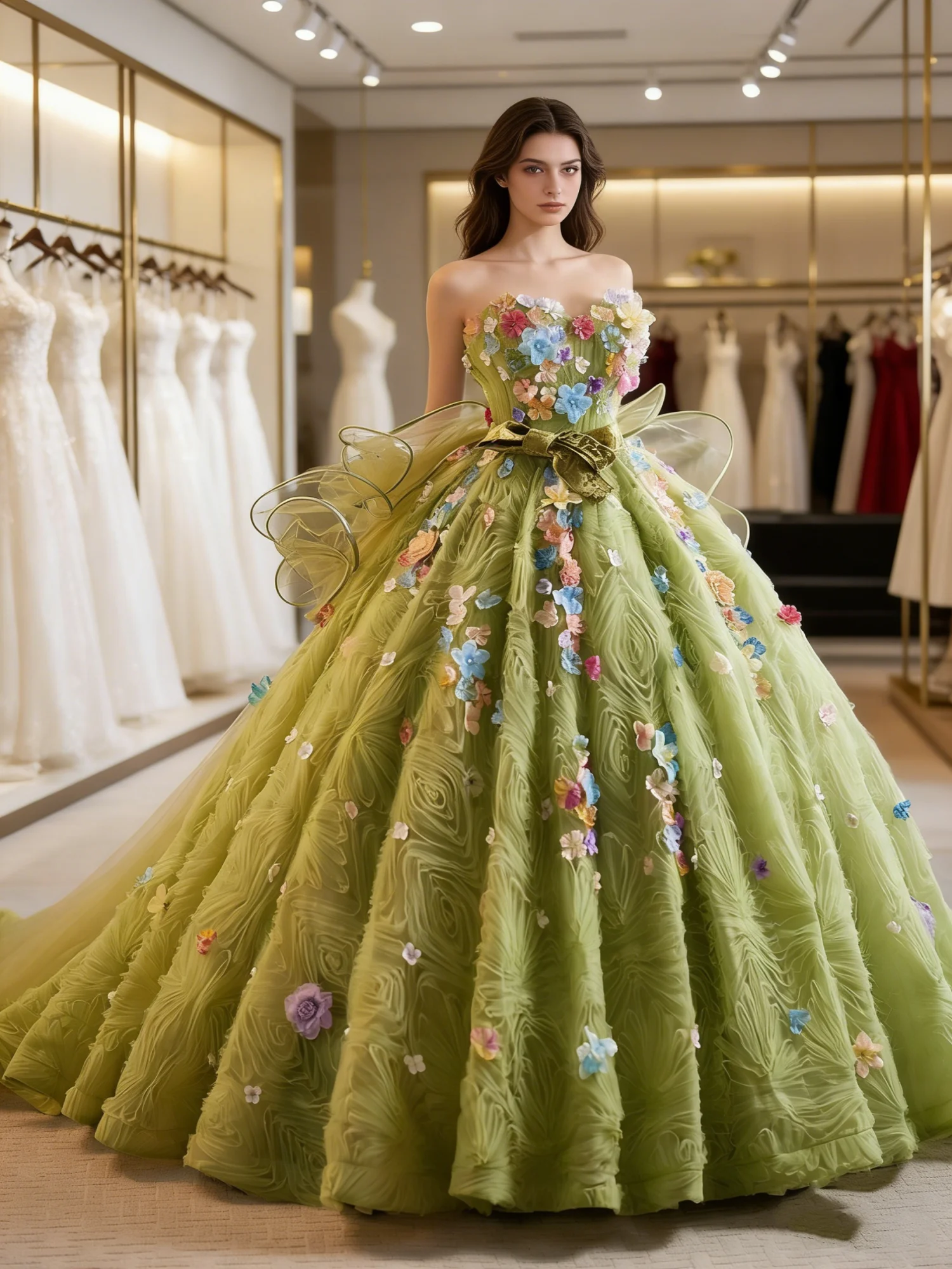 Charming Real Women Birthday Party Dresses Sweetheart Flower Lace Up Ballgown Prom Occasion Quinceanera 15 16 Girls Customized
Charming Real Women Birthday Party Dresses Sweetheart Flower Lace Up Ballgown Prom Occasion Quinceanera 15 16 Girls Customized