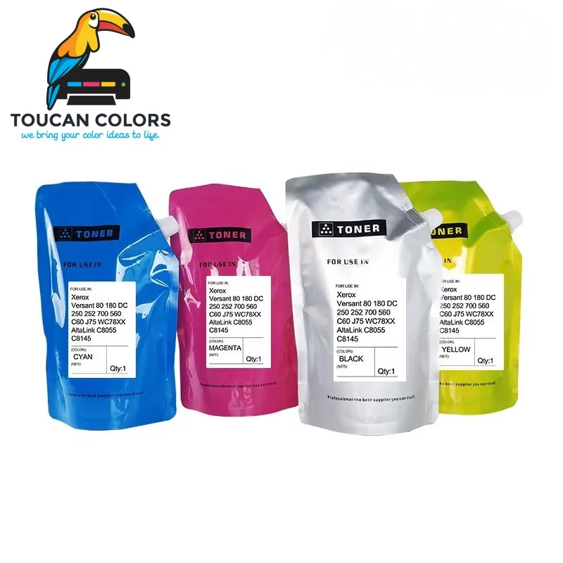 High Gloss Perfect DC250 Color Toner Powder for Fuji Versant 80 180 DC 250 252 700 560 C60 J75 WC78XX
High Gloss Perfect DC250 Color Toner Powder for Fuji Versant 80 180 DC 250 252 700 560 C60 J75 WC78XX