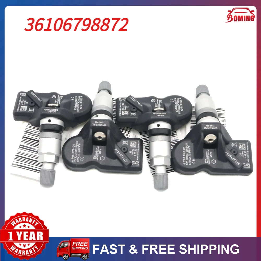TPMS Tire Pressure Sensor 433MHz 36106798872 For BMW 2 3 4 5 6 7 Series M6 X1 X3 X4 Z4 M5 M6 For Alpina Mini Alpina 36106874830
TPMS Tire Pressure Sensor 433MHz 36106798872 For BMW 2 3 4 5 6 7 Series M6 X1 X3 X4 Z4 M5 M6 For Alpina Mini Alpina 36106874830