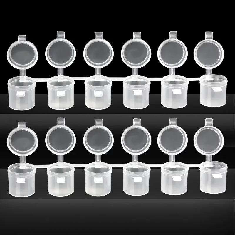 1150 шт., высококачественные пустые горшки для краски, полоски 10 мл x 6 прочных пластиковых контейнеров для хранения акриловой акварели
1150 шт., высококачественные пустые горшки для краски, полоски 10 мл x 6 прочных пластиковых контейнеров для хранения акриловой акварели